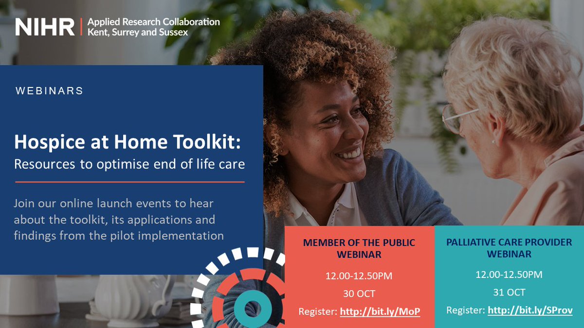 Dr Rasa MikelytΔ (she/her) (@rasamikelyte) on Twitter photo π’Join our online launch events for the ππ¨π¬π©π’ππ ππ ππ¨π¦π ππ¨π¨π₯π€π’π!!
ποΈ Members of the Public Webinar β’ 30 Oct β’ 12.00pm β’ Register on bit.ly/MoP
ποΈ Palliative Care Provider Webinar β’ 31 Oct β’ 12.00pm β’ Register on bit.ly/SProv π’Join our online launch events for the ππ¨π¬π©π’ππ ππ ππ¨π¦π ππ¨π¨π₯π€π’π!!
ποΈ Members of the Public Webinar β’ 30 Oct β’ 12.00pm β’ Register on bit.ly/MoP
ποΈ Palliative Care Provider Webinar β’ 31 Oct β’ 12.00pm β’ Register on bit.ly/SProv
