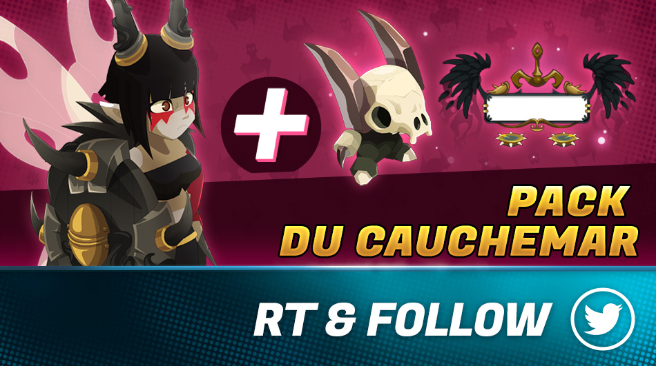 DofusTouch's tweet photo. 👻 Hantez les rêves de vos adversaires avec le pack du Cauchemar !

▶ https://t.co/ucwI6iEpod

🔁 RT + Follow pour tenter de remporter un pack du Cauchemar ! https://t.co/baTw0jkqOu