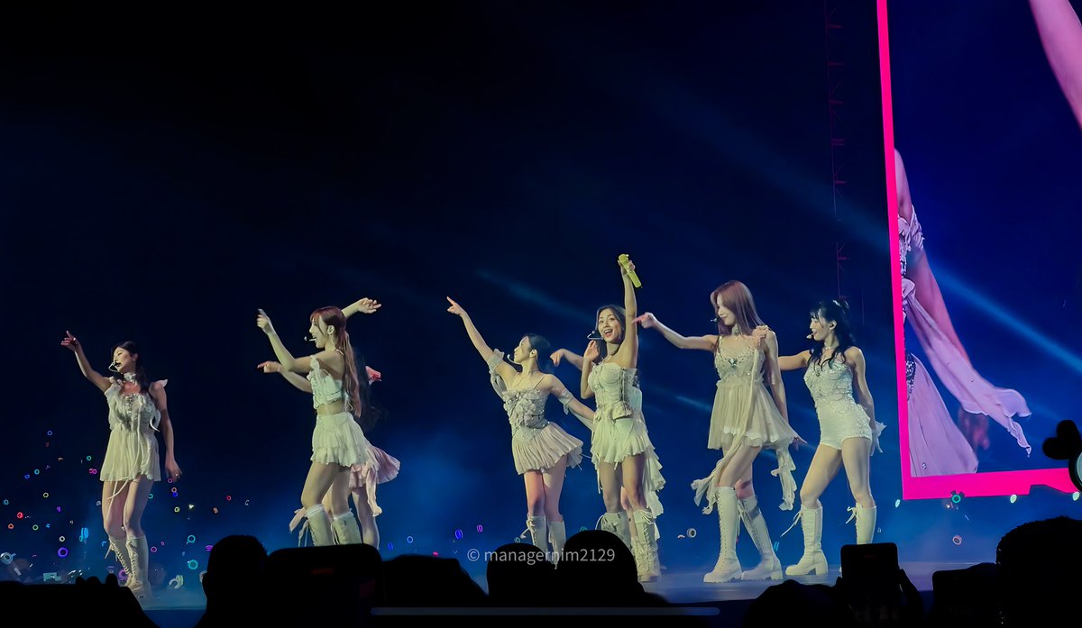 managernim2129's tweet photo. My 9WICE, after 3 years of loving you, I finally get the chance to meet you and I succeeded, the stress, tears and pain I had to endure just to get that ticket is a different story but that was all worth it. If that’s what I had to go through just to see you again, I am willing to experience that again.

You may not know me, my story, and how you saved me, what’s important is I know you, your stories and the sacrifices you made just to get where you are now. And you all deserved that. 

Despite of having that fame, you’re still humble and very down to earth. I know sometimes it’s hard, there are times you want to give up but you didn’t ‘cause have each other and you have us (ONCEs). My hard working queens, please don’t overworked yourselves. 

I witnessed with my own eyes what a performer you all are and I felt with my heart that you’re not just performing for us, you’re performing for your young selves. That this is really what you want and I’ve seen how happy you are with those eyes and hoping Chaeyoung would see PH crowd also. 

The circumstances may not be with us now, but I think, the universe made a reason for me to see you again and I definitely would even if Chaeyoung was here. 

Please come back soon 🥹

I don’t know how you do it just by doing a concert and be who you are but thank you for making me feel loved, and special 🤍 I love you @JYPETWICE 

- Love, CJ a.k.a @managernim2129 

#Nayeon #Jeongyeon #Momo #Sana #Jihyo #Mina #Dahyun #Chaeyoung #Tzuyu #TWICE
