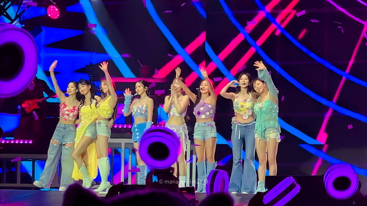 managernim2129's tweet photo. My 9WICE, after 3 years of loving you, I finally get the chance to meet you and I succeeded, the stress, tears and pain I had to endure just to get that ticket is a different story but that was all worth it. If that’s what I had to go through just to see you again, I am willing to experience that again.

You may not know me, my story, and how you saved me, what’s important is I know you, your stories and the sacrifices you made just to get where you are now. And you all deserved that. 

Despite of having that fame, you’re still humble and very down to earth. I know sometimes it’s hard, there are times you want to give up but you didn’t ‘cause have each other and you have us (ONCEs). My hard working queens, please don’t overworked yourselves. 

I witnessed with my own eyes what a performer you all are and I felt with my heart that you’re not just performing for us, you’re performing for your young selves. That this is really what you want and I’ve seen how happy you are with those eyes and hoping Chaeyoung would see PH crowd also. 

The circumstances may not be with us now, but I think, the universe made a reason for me to see you again and I definitely would even if Chaeyoung was here. 

Please come back soon 🥹

I don’t know how you do it just by doing a concert and be who you are but thank you for making me feel loved, and special 🤍 I love you @JYPETWICE 

- Love, CJ a.k.a @managernim2129 

#Nayeon #Jeongyeon #Momo #Sana #Jihyo #Mina #Dahyun #Chaeyoung #Tzuyu #TWICE