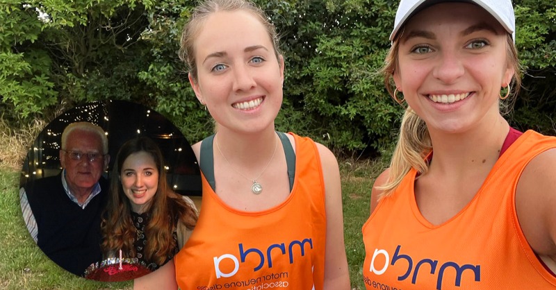 mndassoc's tweet photo. Beth, who works in the @mndassoc's fundraising team, is joining our team running the Royal Parks Half on Sunday.

Beth lost her grandad to #MND in 2016, and her family have supported the MND Association ever since.

Good luck to Beth and our #RoyalParksHalf team 🧡 #TeamMND