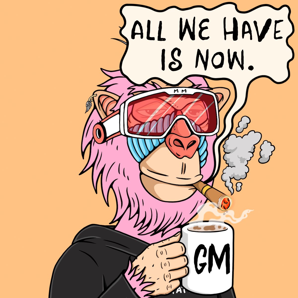 <a href="/MrJayCroft/">JAY CROFT 🌴</a> GM monks, seize the day, all we have is now!!!🧘🏾‍♀️🙊☕️🍁💨💨💨 <a href="/mindfulmonkz/">MINDFUL MONKZ 🪬</a>