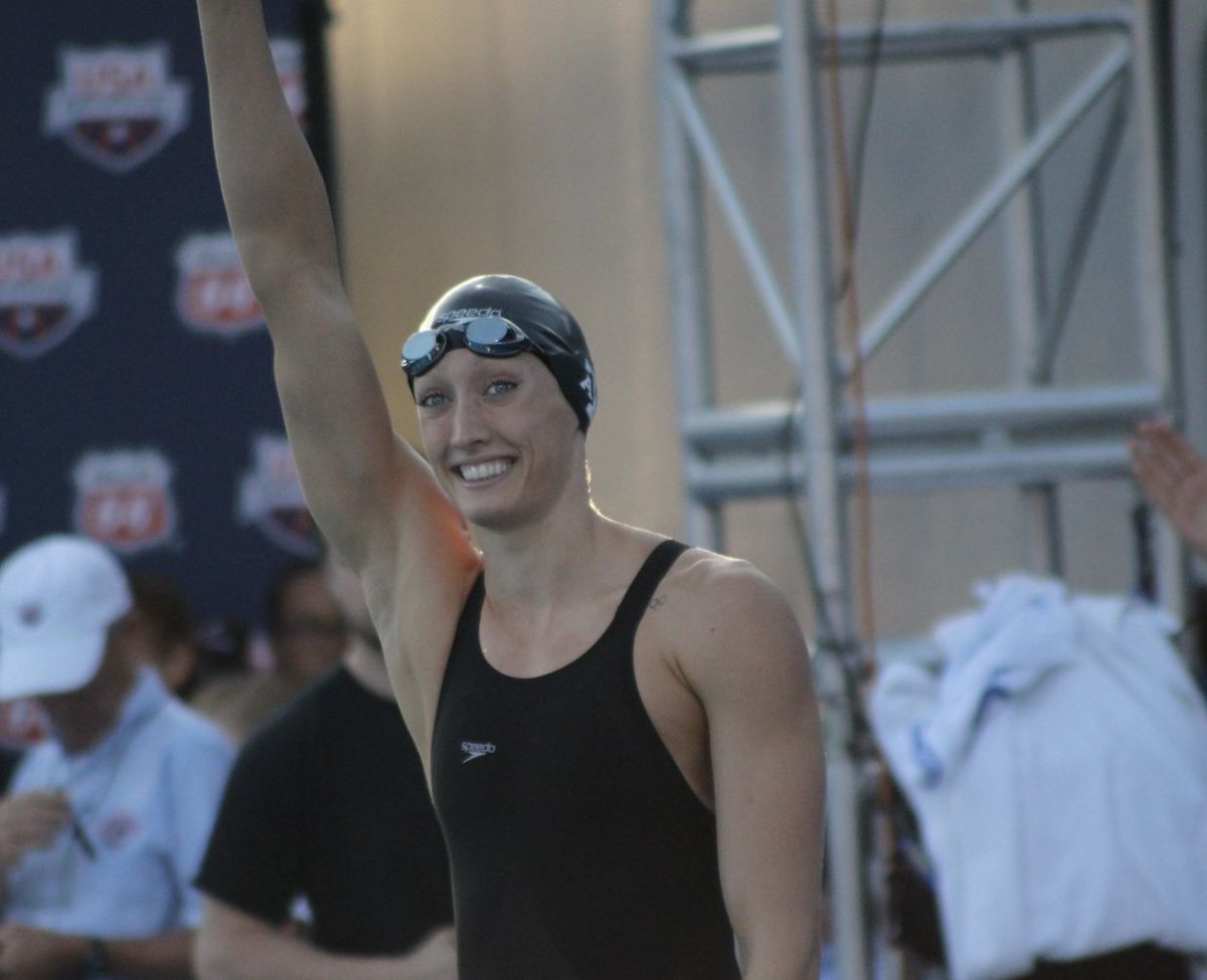 "The biggest thing for swimmers, especially when you are going through a tough spell... is asking yourself, 'Why am I doing this?' Remember why you started. In the final minute of your final race of the season, you will realize all the hours were worth it." @breejalarson