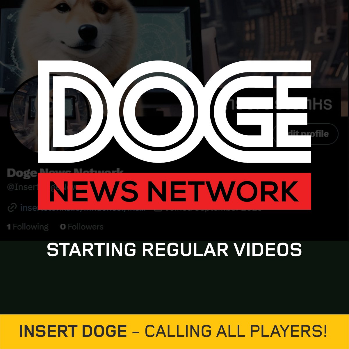 Insert Stonks (@insertstonks) on Twitter photo DOGE NEWS NETWORK Starting regular posts :)
#doge #news #games #fun DOGE NEWS NETWORK Starting regular posts :)
#doge #news #games #fun