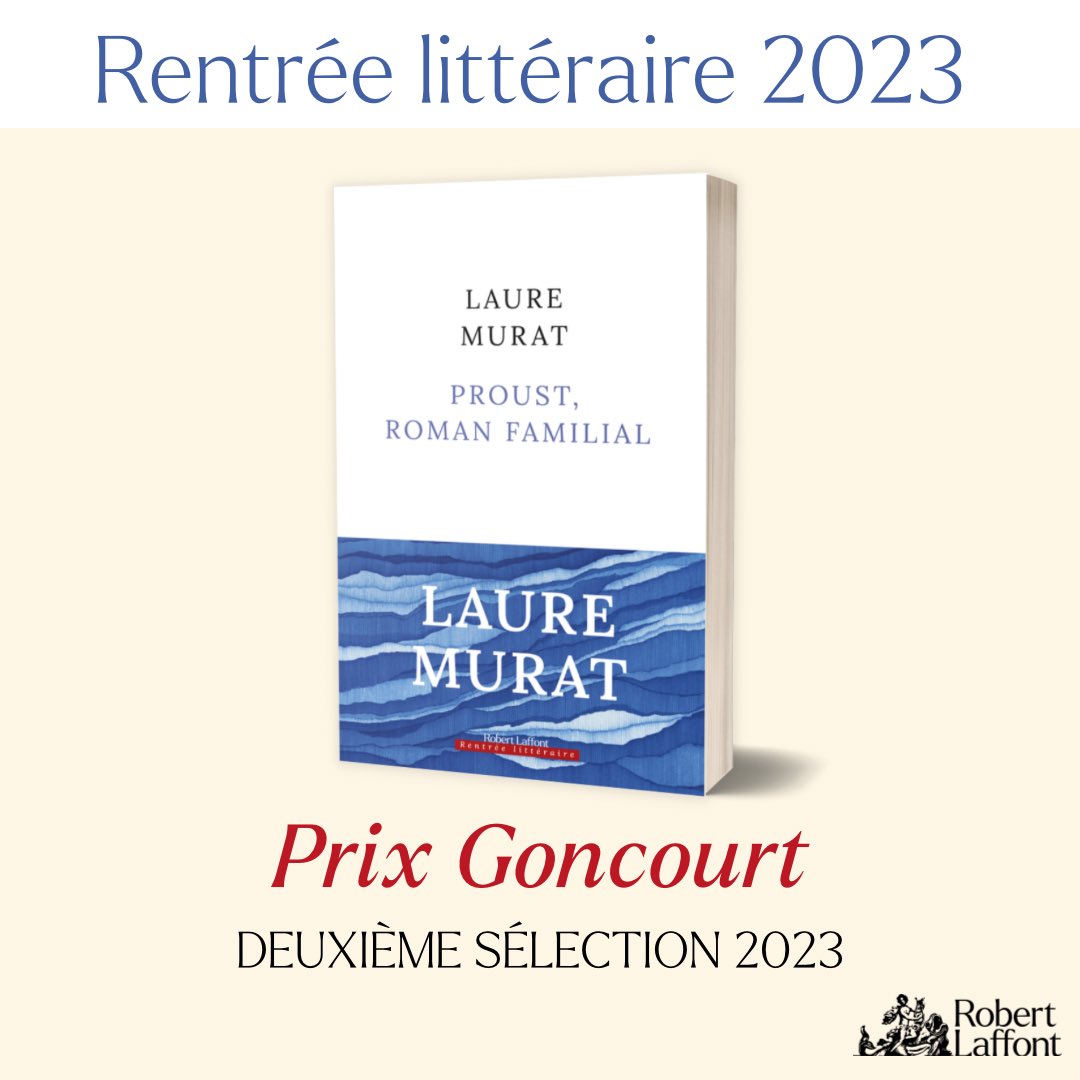 😍📚Félicitations à #LaureMurat, dans la deuxième sélection du #PrixGoncourt avec son livre « Proust, roman familial »
👉 Disponible en librairie 📚 #robertlaffont #rentreelitteraire2023 #proust