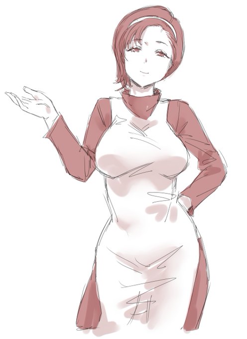 かわいいなって思って描いた 