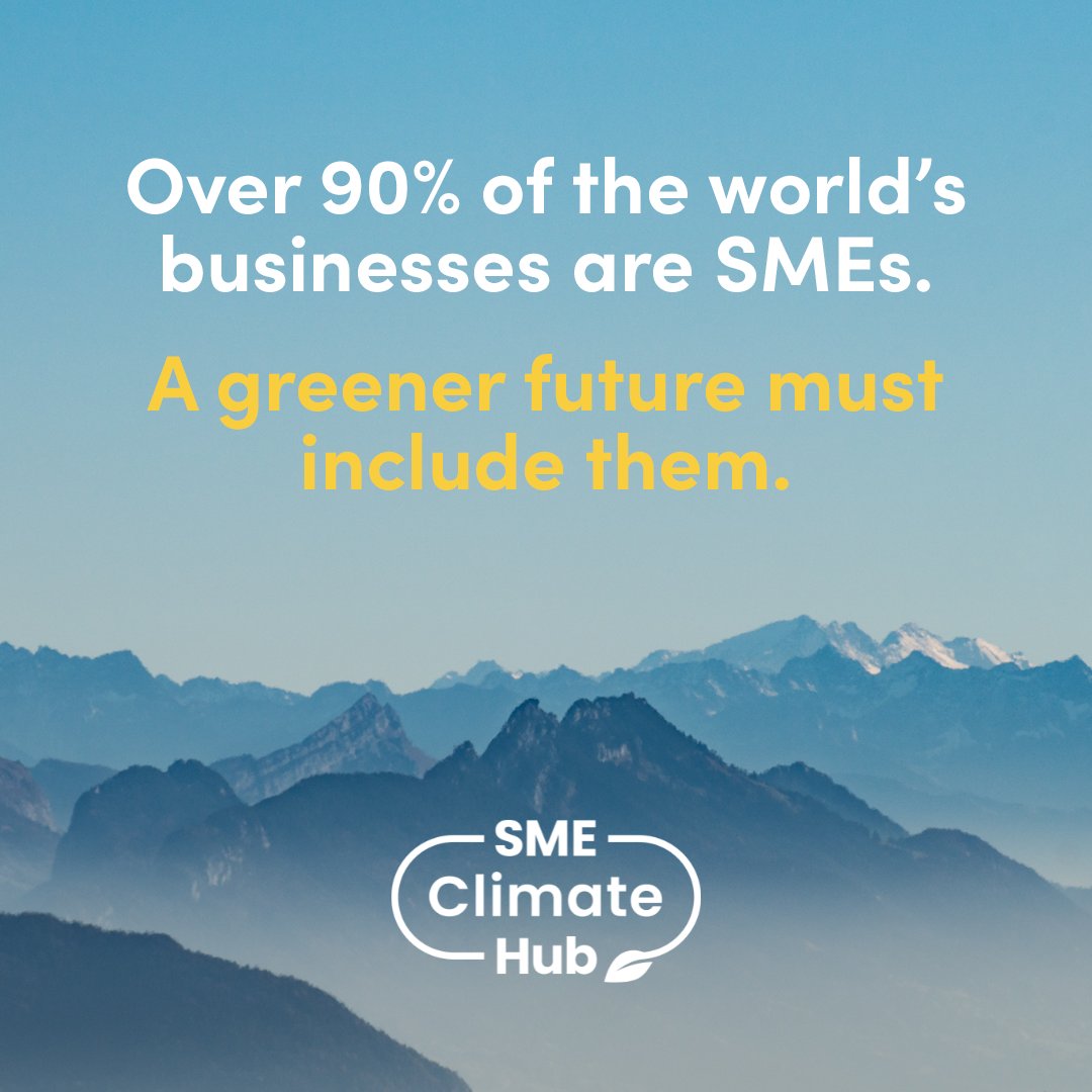We encourage SMEs in our network and supply chain to be part of fighting climate change. By joining the SMEClimateHub, you can access free tools and resources to drive change.  🌍 Sign up here for more information: smeclimatehub.org/sme-engagement/ 
#ClimateAction #SMEClimateHub