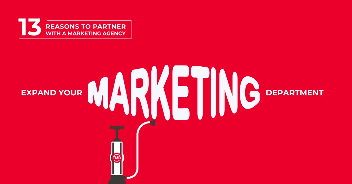 Check out our blog for 13 reasons why you should consider partnering with a marketing agency: ow.ly/ftU250POKN3  
 
#MarketingAgency #Digital #SocialMedia #Branding #PublicRelations #WebsiteDesign #CRM #Retail