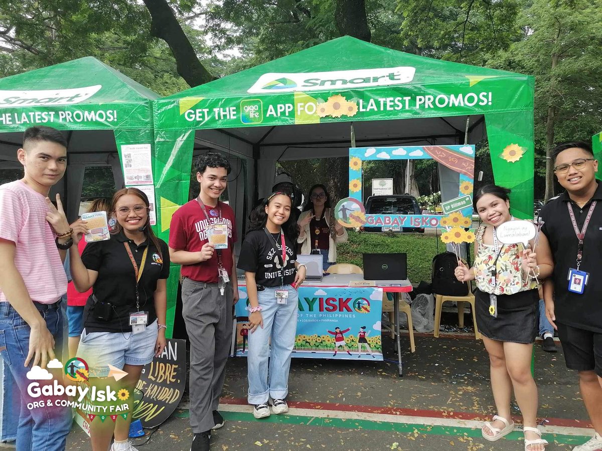 GabayIsko's tweet photo. Gabay Isko expresses its deepest gratitude to everyone who visited our booth last September 29! 🎪✨️

We hope you enjoyed sharing your moment with us because that's what we ought to do here in GABI!🤩 https://t.co/bOXGT7xwIG