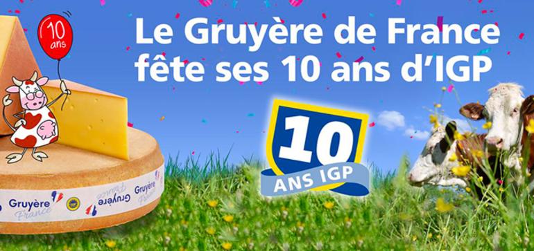 🎙️Vendredi, nous nous sommes penchés au micro de @bleubesancon, pour la semaine festive des 10 ans d'IGP du Gruyère France🧀

En invité, Aurélien Drouhard producteur de lait pour le Gruyère France IGP retrace l'histoire de ce célèbre fromage 🥰

🎧Replay: tinyurl.com/46xna8je