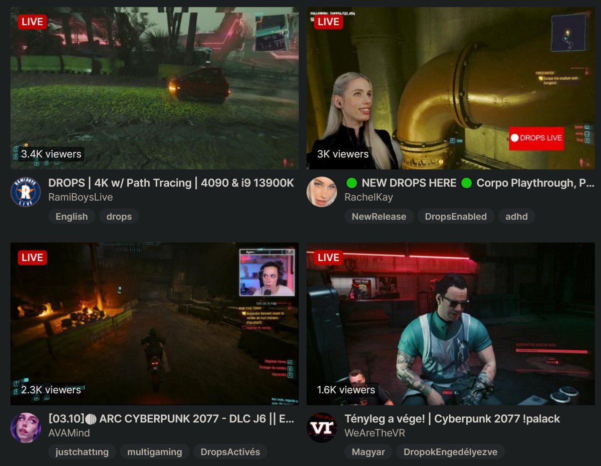 Gothalion's tweet photo. 3.4k "Viewers". Known and obvious botter RamiBoysLive is getting even more daring. Empty chat, hasnt moved in hours. Soaking up drops metrics and spamming ads while organic streamers get pushed down. If this stream was the first I saw on twitch, Id never come back. https://t.co/EF7rUktRmF