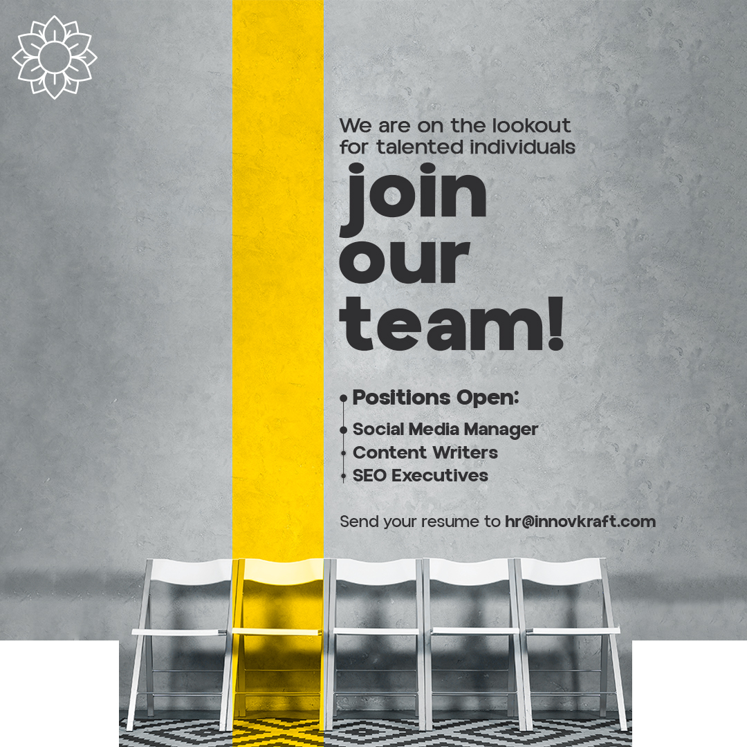 InnovKraft's tweet photo. If you're passionate about digital marketing, have a way with words, or love navigating the online landscape, we want to hear from you! Send your resume today and be craft innovation with Innovkraft.

#innovkraft #innovkraftinc #digitalmarketing #jobs #jobopening   #hiring https://t.co/OSnvUcxKmd