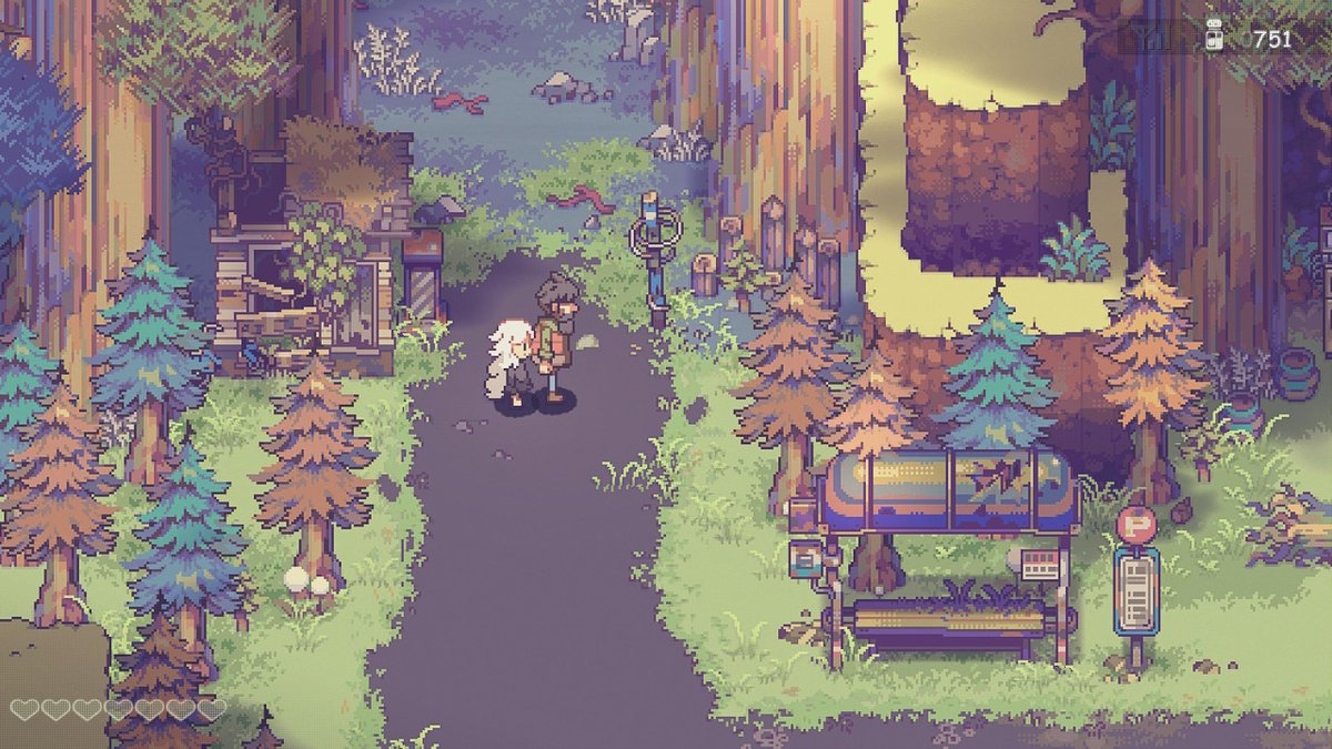 JustGreenOne's tweet photo. #Eastward #NintendoSwitch #GameTrials https://t.co/ZGDhCWEaM4