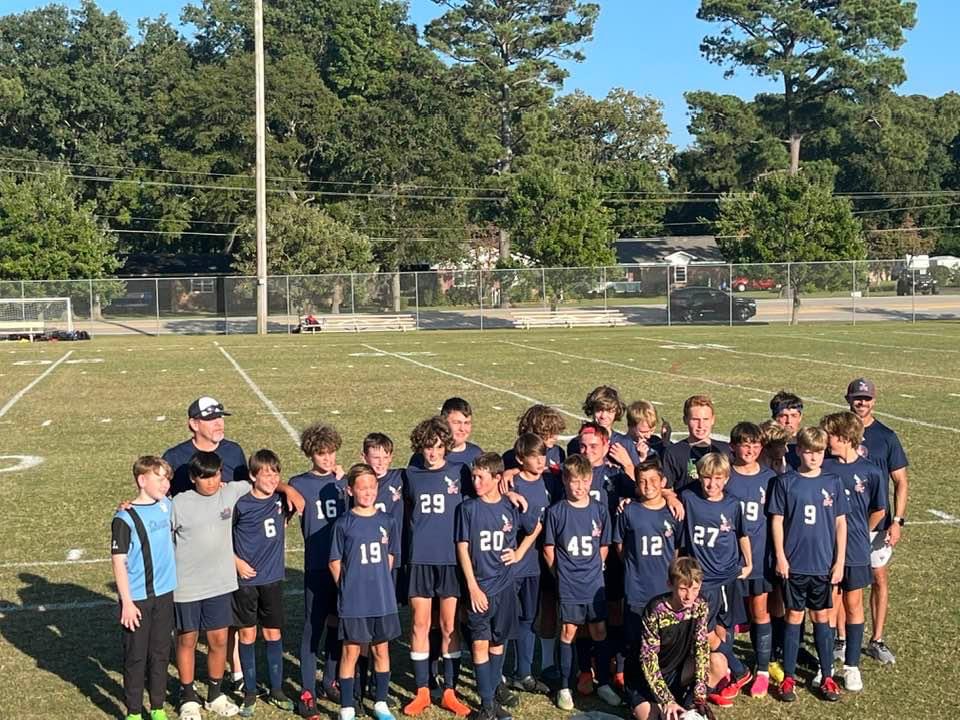 Our WCS middle school boys soccer team finished the season today at an undefeated 5-0-1 with a home tie against a very strong Wilmington Christian team. It's great to see such progress in our program over two seasons! Great job boys! ⚽️

#wcseagles #soccer