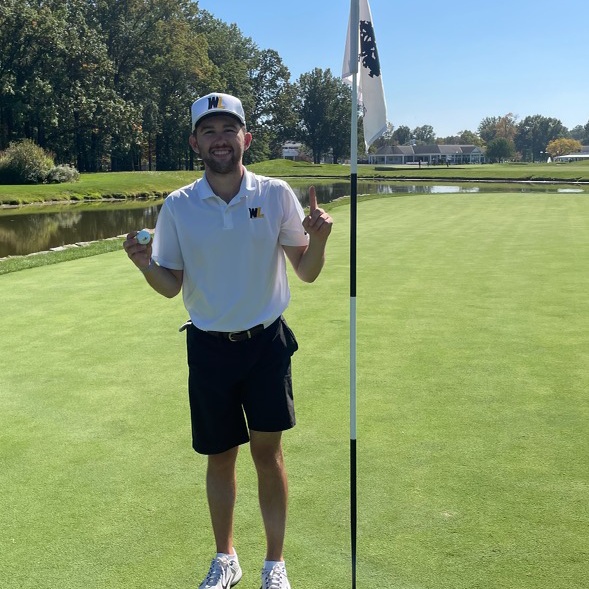 TheMountainEast's tweet photo. MEN'S GOLF: During Sunday's MEC Championship practice round, West Liberty's Bo Orecchio had a 244-yard hole in one on Hole #8 at Avalon Lakes. He used a 2 Iron on his first-ever hole in one. https://t.co/uftTCZWrGF