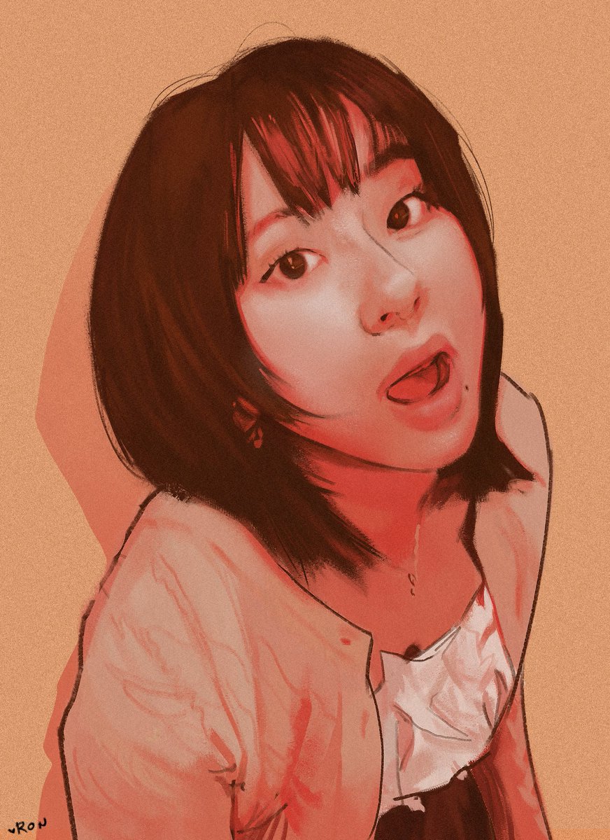 ronsartt's tweet photo. a quick twice fan art for my gf's wives #TWICE https://t.co/IOmKwOzW51