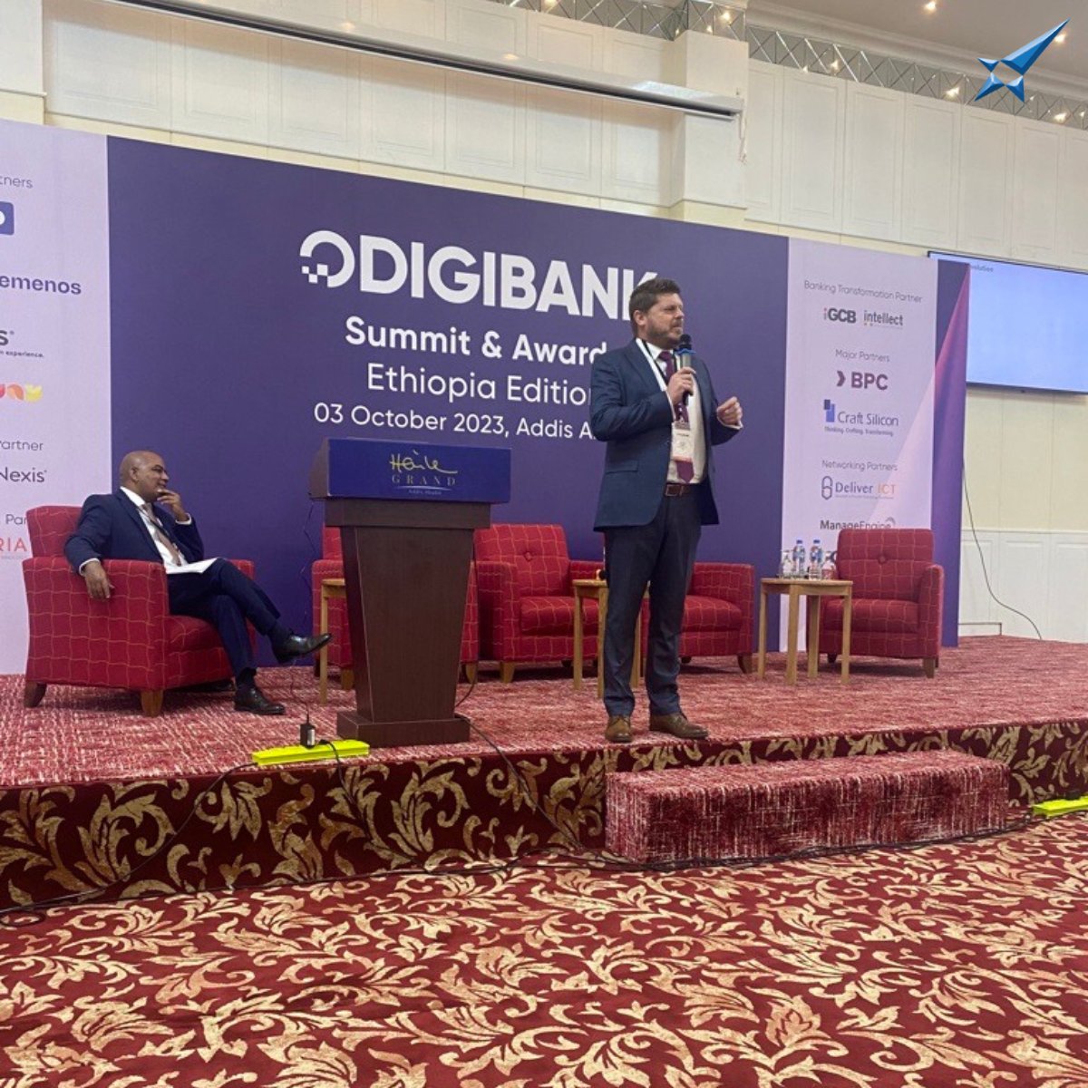 @petercred our Sales Director (MEA), shared insights as the Panelist, on how to stay ahead of the curve and his vision and plan of action for changing #bankingtrends.  

#DIGIBankSummit #EthiopianBanking #countrymodelbank #Bankingsolutions #ITSSGlobal