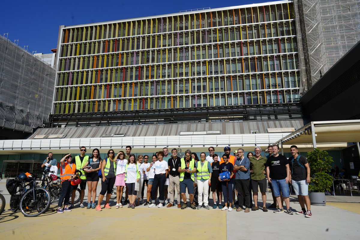 🚴‍♀️ Last week ECHO rode with international colleagues and community members to raise awareness about the impact of air pollution on child health🌍 

We finished at <a href="/SJDbarcelona_ca/">Hospital Sant Joan de Déu Barcelona CAT</a> to launch the new  Declaration of Safe and Healthy Schools from the <a href="/SCPed/">SCPediatria</a>