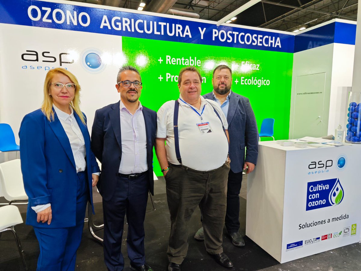 aspasepsia's tweet photo. El mejor equipo de profesionales especializados en ozono os espera en la Feria Internacional  de Frutas y Hortalizas @FruitAttraction,  Madrid, 3-5 octubre.

Máxima eficiencia con #resíduocero.

Solicita tu invitación:
https://t.co/KXKwi9gSsv
#ozono #agricultura #postcosecha https://t.co/S4UpPbDzb5