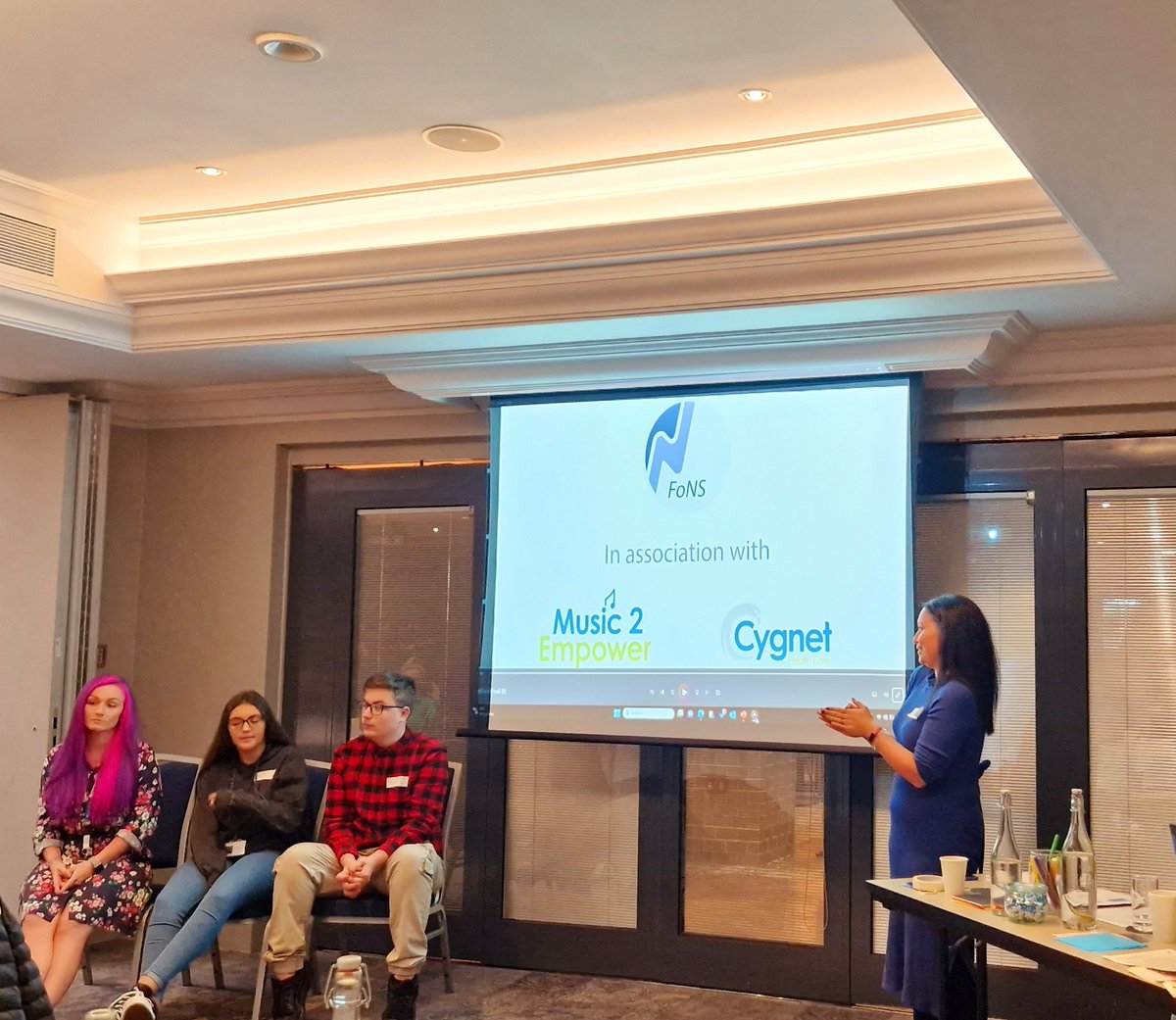 Giselle Cope (@giselleatfons) on Twitter photo Just WoW! The Impact of #CAMHS services shared through music by Music2Empower <a href="/CygnetGroup/">Cygnet</a> #FoNSCAMHS23 <a href="/FoNScharity/">FoNS</a> <a href="/MrsBosanquet/">V.Prof Joanne Bosanquet MBE RN FRCN FQICN ๐ณ๏ธโ๐</a> <a href="/KateatFoNS/">Kate Sanders</a> @GraceatFoNS <a href="/NursingEmma/">Dr Emma Wadey Ph.D FQNI FAAN RN (MH)</a> Just WoW! The Impact of #CAMHS services shared through music by Music2Empower <a href="/CygnetGroup/">Cygnet</a> #FoNSCAMHS23 <a href="/FoNScharity/">FoNS</a> <a href="/MrsBosanquet/">V.Prof Joanne Bosanquet MBE RN FRCN FQICN ๐ณ๏ธโ๐</a> <a href="/KateatFoNS/">Kate Sanders</a> @GraceatFoNS <a href="/NursingEmma/">Dr Emma Wadey Ph.D FQNI FAAN RN (MH)</a>
