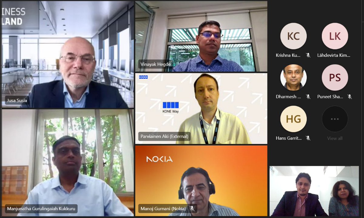 InfosysEvents's tweet image. Here’s a brief look at the AI Revolution in India event organized by @BusinessFinland wherein #iCETS Leadership shared insights on how Infosys is contributing to the AI revolution in India and worldwide. #InfosysInnovationNetwork

Visit IIN: infy.com/3tencBT