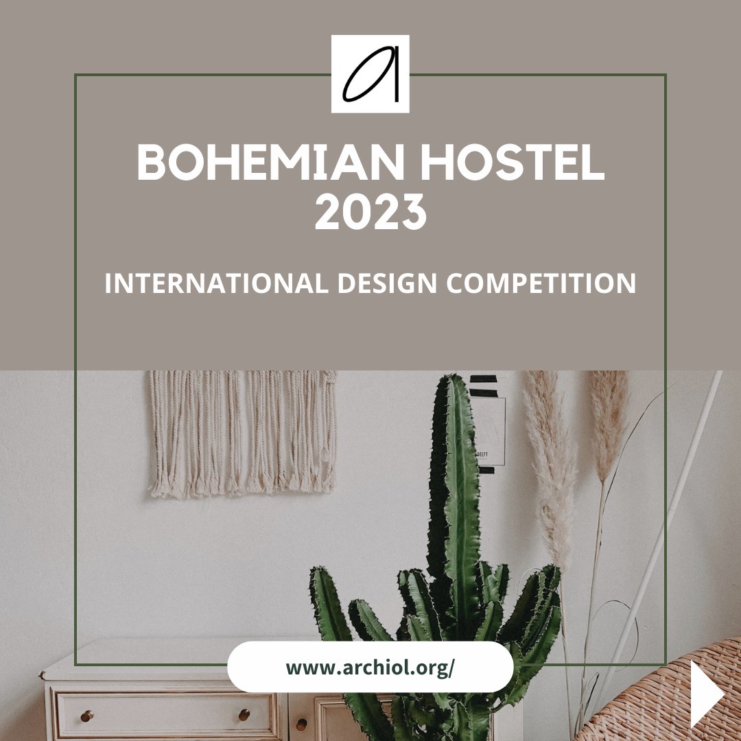 archiolorg's tweet image. Bohemian Hostel Design Competition 2023

Follow us @archi_ol
Follow us @architecture_competitions_

#archiol #bohemianarchitecture #archiol #bohemian#sensory #architecture #architectureape #archicontest #architecturedesign #archidaily #architecturestudent #architecturecompetition