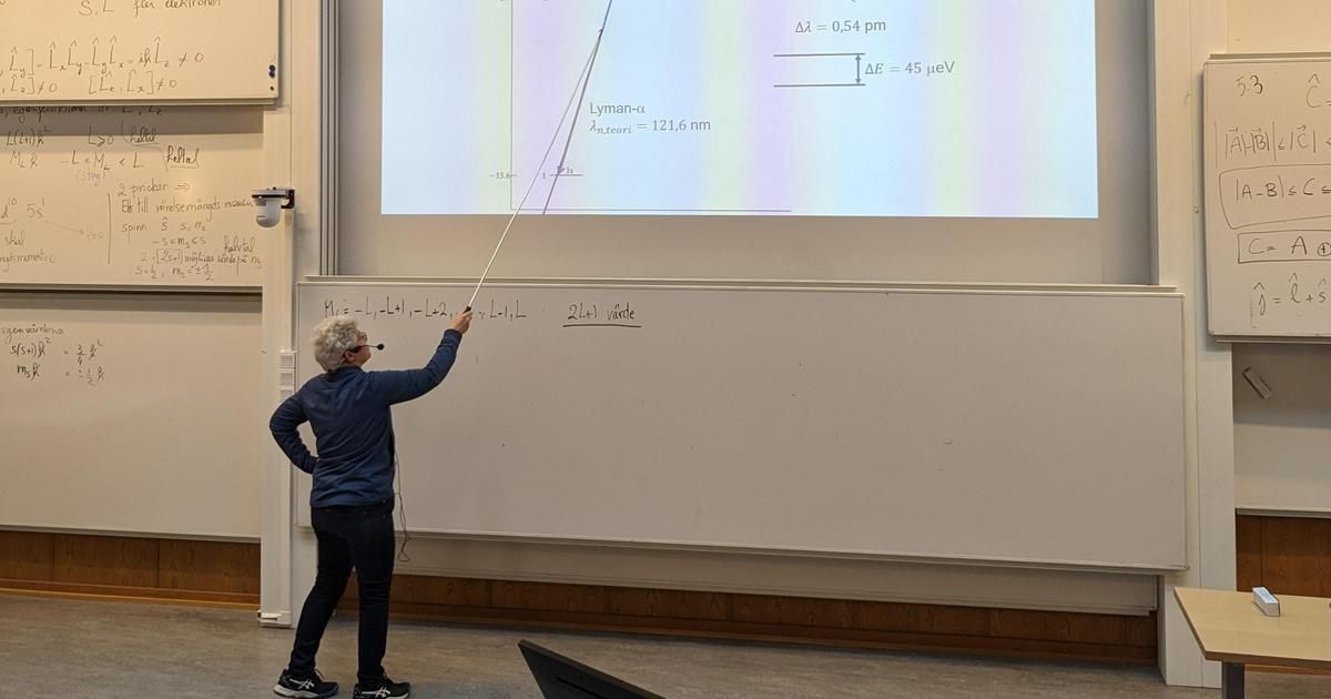 Nobelpristagaren fick beskedet – och fortsatte föreläsningen i Lund buff.ly/48CVDCn
