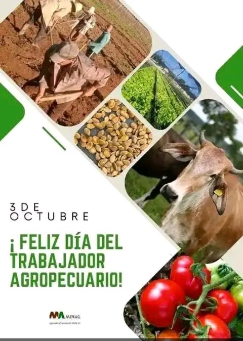 #AnapGuantanamo. Muchas felicidades para todas y todos los Trabajadores del sector Agropecuario en su Dia  #CubaViveYTrabaja #AnapCuba #UnidosXCuba
