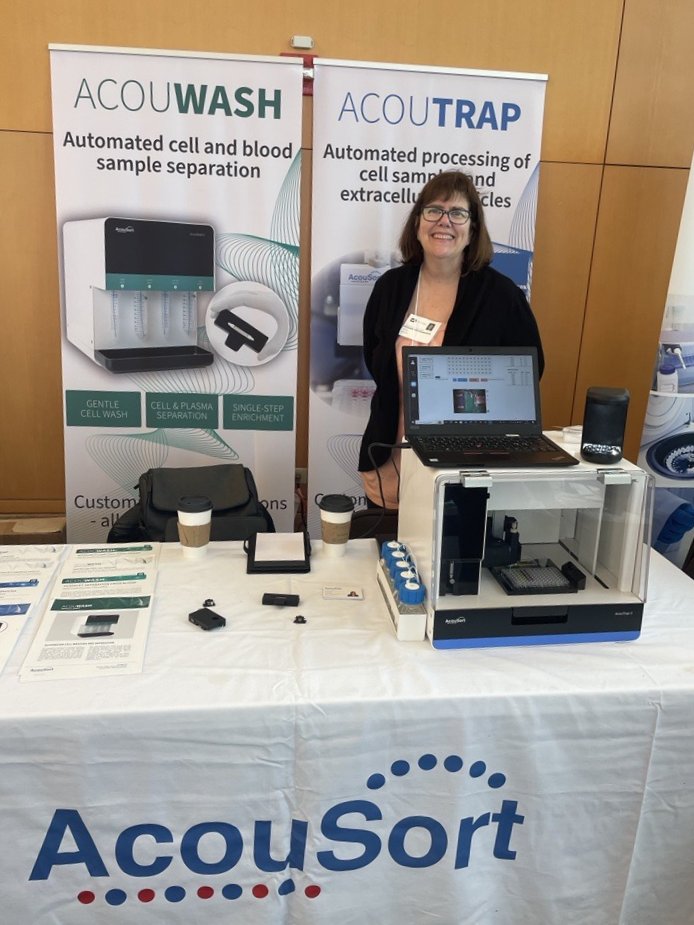 AcouSort's tweet image. We just got back from an exciting US trip which included both the #NIHResearchFestival &amp;amp; visits to customers interested in #automated #sampleprocessing of cells, #extracellularvesicles or #viruses for #research or #OEM. Looking forward to returning soon!

acousort.com/acoutraps-atla…