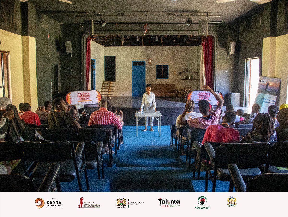 Yesterday marked an electrifying day 3 of the #KITFest2023 . Topics covered included production design, script writing, directing and acting, marketing and publicity and production design.
<a href="/tashmitambo/">Tash</a> <a href="/21way1/">Taylor Torch</a> <a href="/CsosCoast/">Jumuiya Ya Mashirika Ya pwani</a> <a href="/DOTKenya/">DOT Kenya</a> <a href="/HakiAfrica/">HAKI Africa</a>
#CountyTheatreFiesta 
#TalantaHela