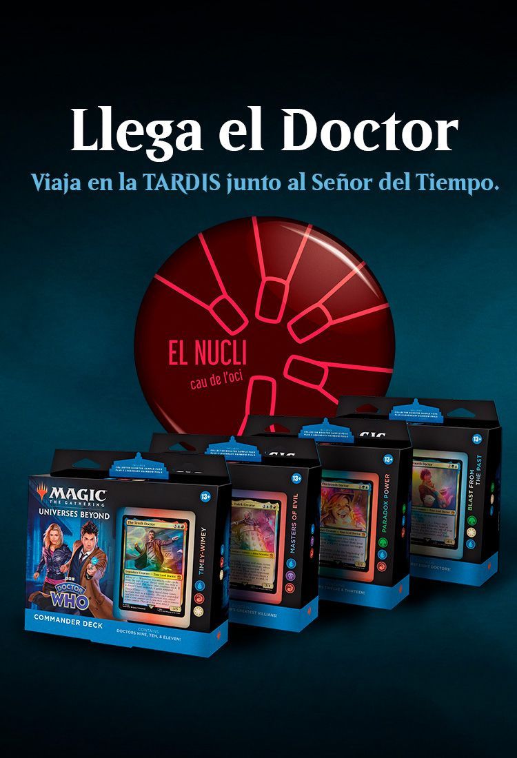 Ya está en preorder Dr. Who con un precio ALUCINANTE si te llevas los 4 mazos!!! 🥳 elnucli.es/search?page=1&…