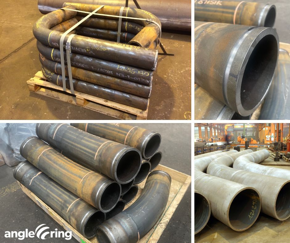 AngleRingCo's tweet image. At #AngleRing, we're proud of our cutting-edge tech and craftsmanship. Our 3 in-house #InductionBending machines are the heart of our operation, transforming metal profiles.

Visit our website to learn more ⬇️
buff.ly/3XgmoHM

#MetalBending #SteelBending