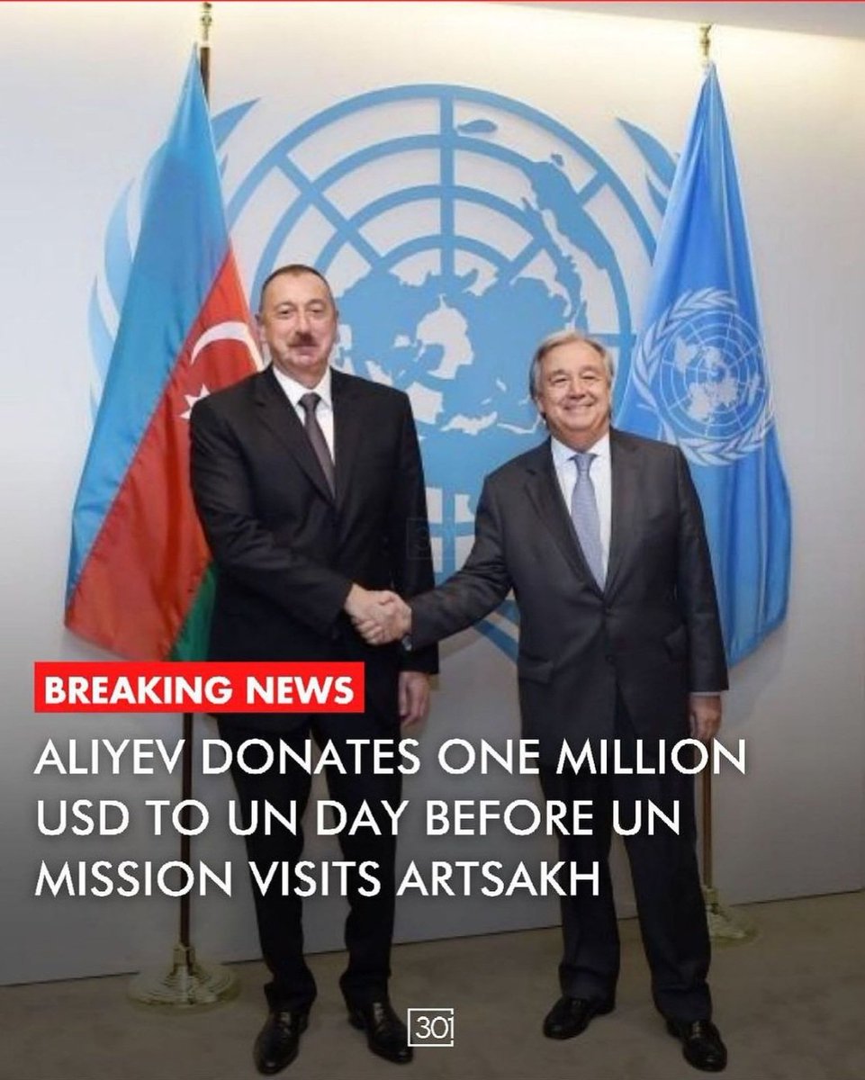 All you need to know about <a href="/UN/">United Nations</a> 
#byebyeUN #Artsakh #SanctionAzerbaijan #StopArmenianGenocide2023 #Armenophobia <a href="/Telegraph/">The Telegraph</a> <a href="/guardian/">The Guardian</a> <a href="/TheEconomist/">The Economist</a>
