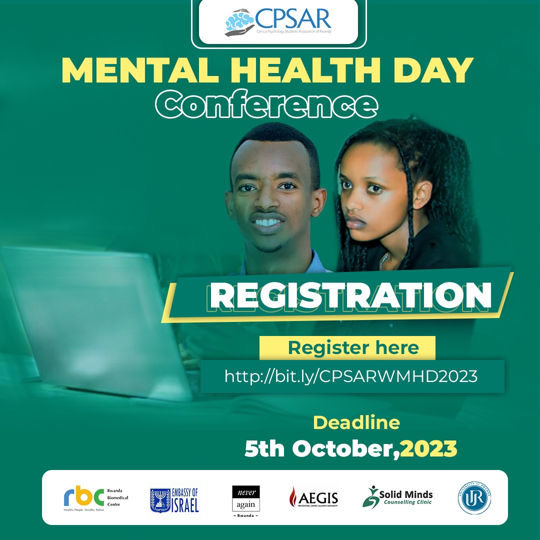 Registration is open for the CPSAR World Mental Health Day Conference on Oct 11th. 🎉 Visit bit.ly/CPSARWMHD2023 to secure your spot. Let's amplify our efforts for mental well-being! #WMHD2023
