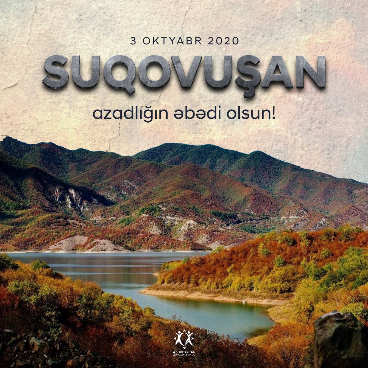 Müzəffər Azərbaycan Ordusunun şücaəti sayəsində Suqovuşan artıq 3 ildir ki, azaddır! 

#AzGF #Suqovuşan #KarabakhisAzerbaijan