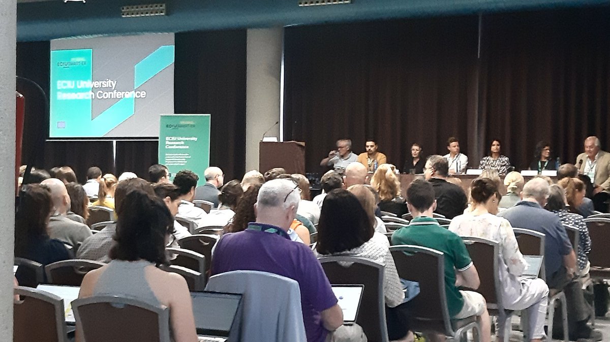 DCUWater's tweet photo. #ECIU University Research Conference kick-off with our colleague Ronnie Munck @DCU @DCUWater #citizenscience https://t.co/bnks0VZnO1