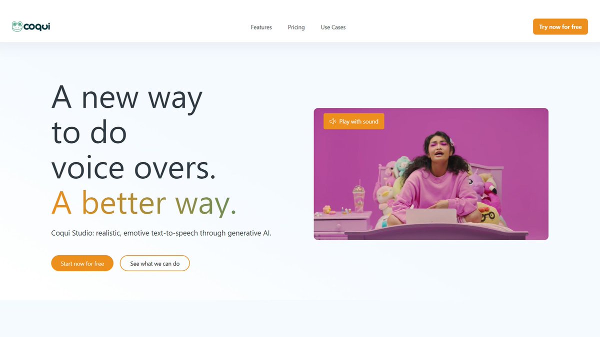 allaiwebsite's tweet image. Have you ever imagined a unique fusion of Voice overs and the enchanting Coqui? 🎙️🐸 Find out how such an intriguing blend is taking the world by storm! Prepare to be thrilled and click the link: allaiwebsite.com/coqui/

#VoiceOverMagic #CoquiCreativity #soundscapes #VOandCoqui