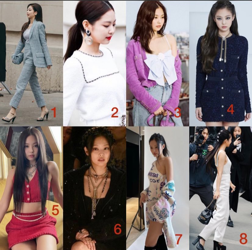 EnrJen9's tweet photo. 宝贝们喜欢哪套造型呢
JENNIE AT CHANEL PFW
#JENNIExCHANELSS24
#CHANELShow
#CHANELSpringSummer https://t.co/T2OGWDLDjO