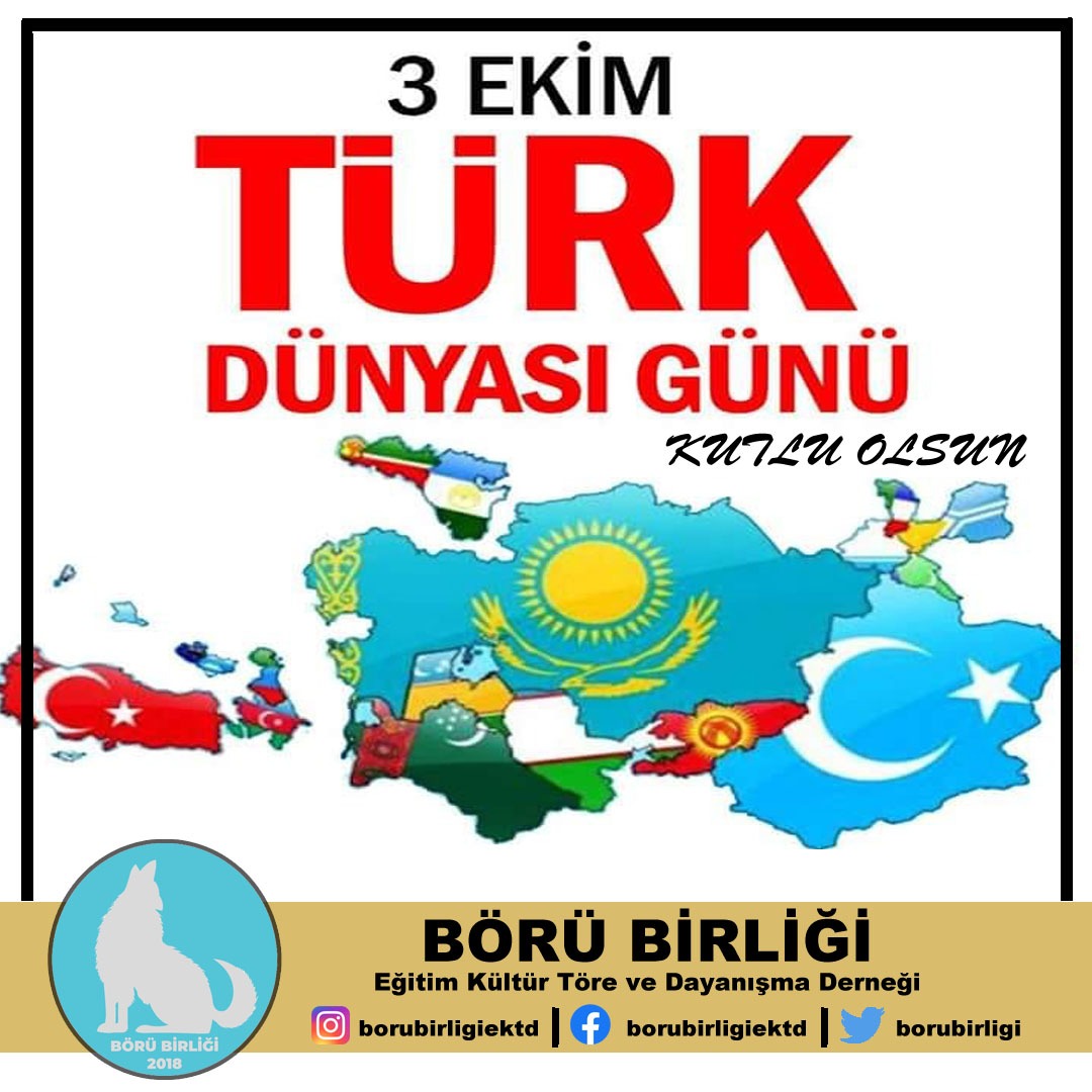 turkcunefer1944's tweet photo. Vatan ne Türkiye’dir  Türklere, ne Türkistan,
 Vatan büyük ve müebbet bir ülkedir;  TURAN!

3 Ekim TÜRK Dünyası Günü Kutlu Olsun!

Tanrı TÜRK'ü Korusun!!! 
  #TÜRK  #TURAN https://t.co/Dd2zok8GEn