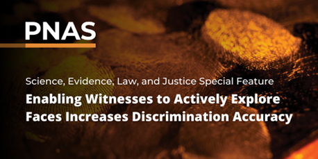 AMLabUoB's tweet image. Check out our paper in the @PNASNews Special Feature.

We demonstrate how eyewitness errors can be reduced by using interactive lineups that enable witnesses to actively explore faces and more effectively sample features.

Let’s discuss! pnas.org/topic/557