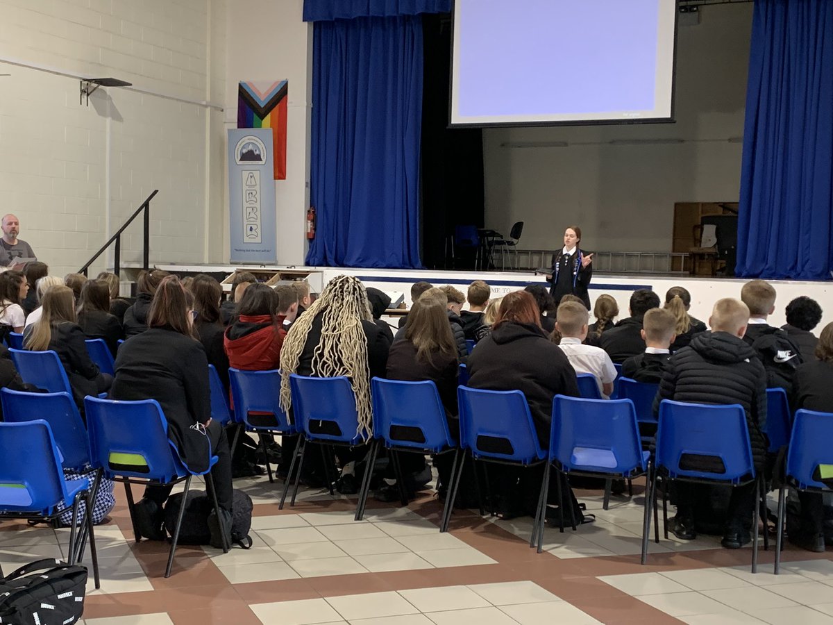 Erin did a fantastic job presenting about @rcsWACI and @TransitionsRCS to our Nevis House Assembly this morning! Watch out for her in the other house assemblies this week. Workshops to come!! ⭐️⭐️⭐️  @DYWScot #CreativeCareersWeek23

@castlemilk_high