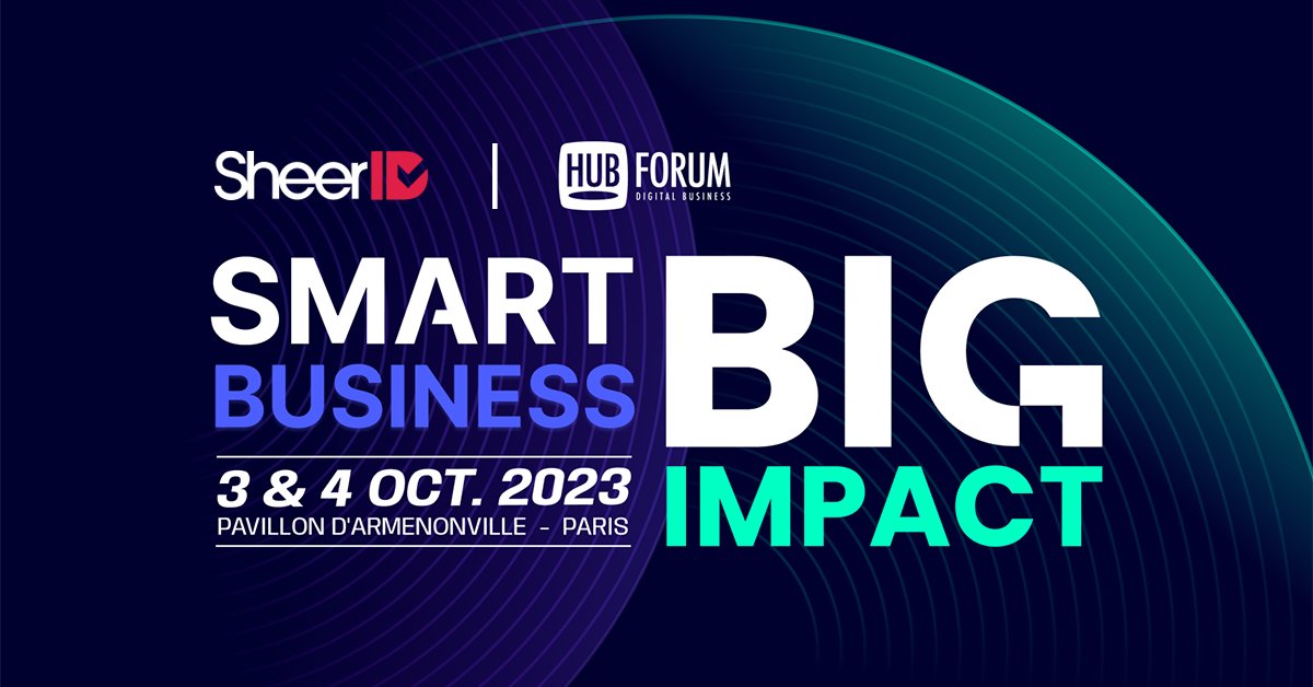 SheerID's tweet image. Nous sommes ravis d’être partenaires du Hub Forum le 3-5 Octobre. Ce sera l&apos;occasion de partager des cas clients qui gardent le cap de la performance business à l&apos;heure de l&apos;incertitude inflationniste. Découvrez le programme  ow.ly/5OKy50PHAui

#HUBFORUM #SheerID