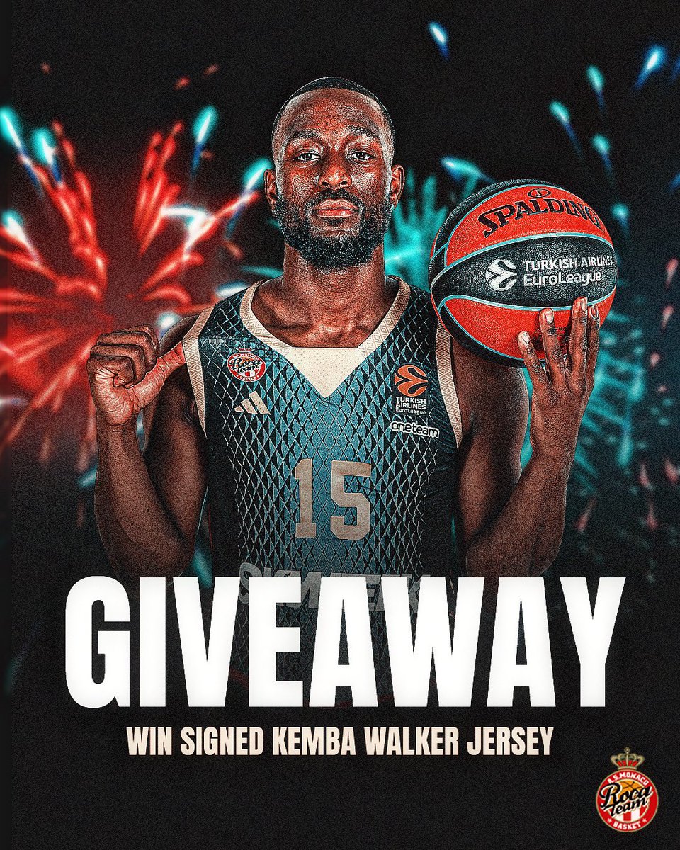 Call us Santa Monaco, cause we love gifts 😌

We’re giving away a signed Kemba Walker jersey 🤩

To enter the giveaway:
1) You have to be following <a href="/asmonaco_en/">AS Monaco Basket EN</a> 📲
2) Retweet this post ⬅️

We will announce the winner on Friday ⏳