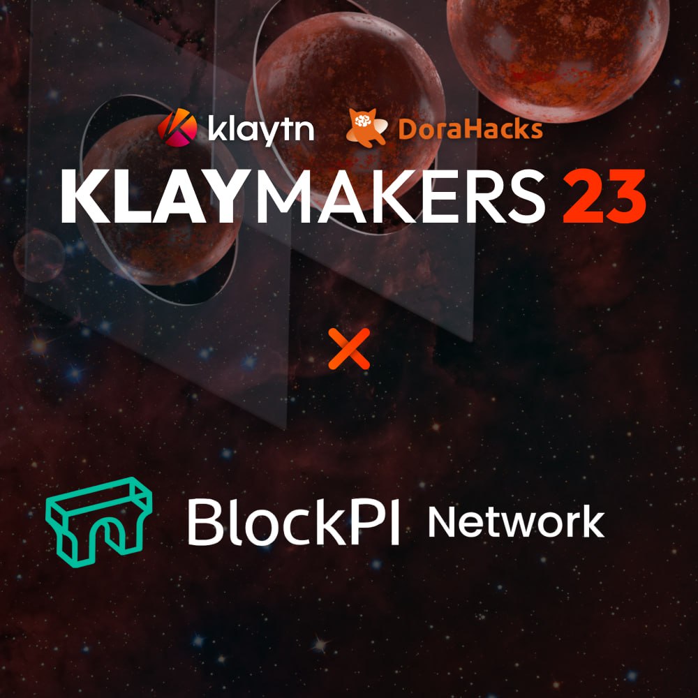 RealBlockPI's tweet photo. Devs, are you excited for the #Klaymakers23 ? BlockPI as @klaytn_official's official infra partner is glad to support Klaytn’s hackathon again.  Fuel up and get ready for this flagship hackathon! https://t.co/7IGgT5C0qr