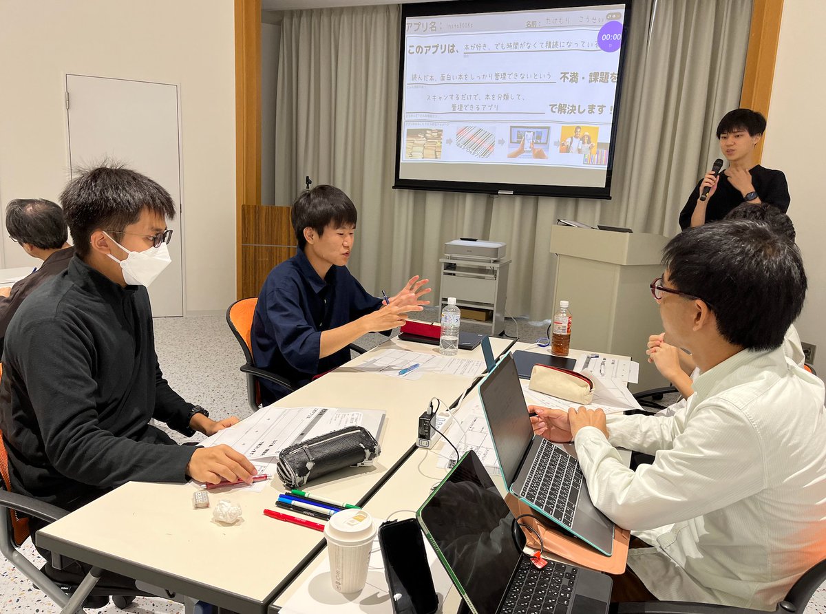enjoy_pda's tweet photo. #takeforest #大阪公立大学 主催
「データ利活用やってみよう!#ハッカソン 2023」
#アイデアソン でアプリのアイデアを発表し、6つのチームができました🥰
次回は #ノーコードツール #Click @ClickNoCode
の使い方を学ぶハンズオンイベントです🎉
#大阪 #なかもず #さかい起業ラボ
#enjoy_pda https://t.co/aazCDsfEiI