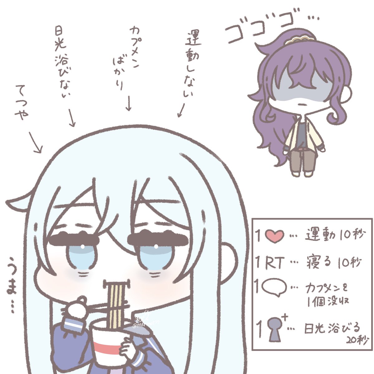 85.反応ごとに課っせられる奏ちゃん

#100日チャレンジ #prsk_FA 