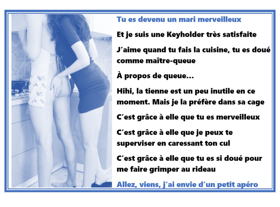 PrincesseEtlui's tweet photo. Aujourd'hui sur le blog 
https://t.co/CnO3IMGsNr
savoir le récompenser d'un compliment et surtout jouir de son pouvoir de #keyholder
Et un peu d'humour ne gâte rien
#chastity #chastitycage #pussyfree #lockedinlove #lockthecock #teaseanddenial #kinks #submissive #orgasm #flr #WLM https://t.co/ivIXWEOONX