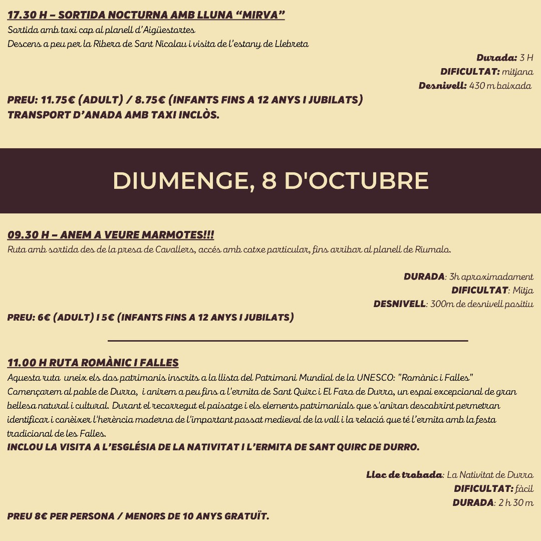 👣Aquest cap de setmana, la Vall de Boí acull el Vall de Boí Trek Festival pensat per a tots els públics, sortides exigents a algun cim, naturalistes, familiars, culturals,... on descobrireu la vall de la mà dels guies locals.  No us ho perdeu! ow.ly/ZuTX50PSi6a