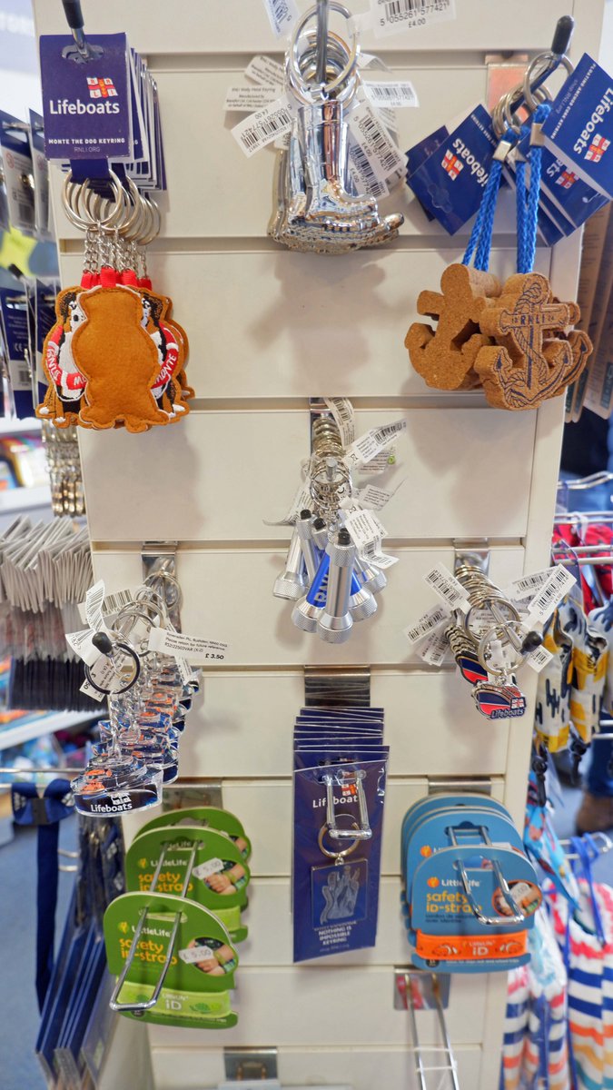 Our Exmouth RNLI Shop at the Lifeboat Station, Queens Drive, Exmouth opens 10am to 5pm daily.

There's a wide range of cards,toys, clothing and a new range of gifts for all ages

#RNLI #lifesaver #exmouth #rnlishop #giftshop #charityshopping

More here : exmouthlifeboat.org.uk/exmouth-rnli-s…