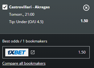 SoccerIdeaFree's tweet photo. Tomorrow 🇮🇹 Italy - Serie D
Castrovillari vs Akragas
#SportsGambling #sportsbet #sportsbettingadvice #sportsbettingtwitter #bettingtips #bettingpicks #bettingexpert https://t.co/teDao2J3WZ
